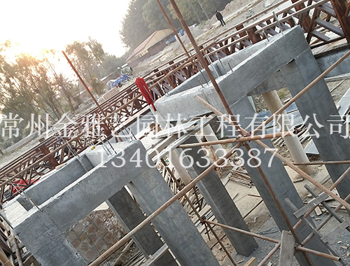 水車(chē)基礎施工