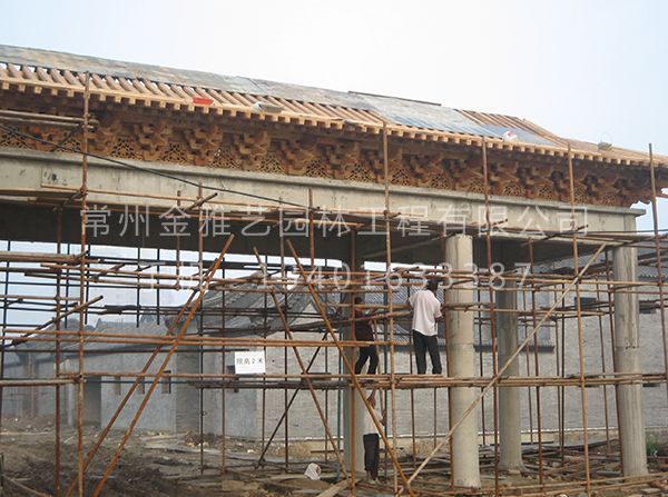 蒼龍街大牌樓施工現場(chǎng) (23)