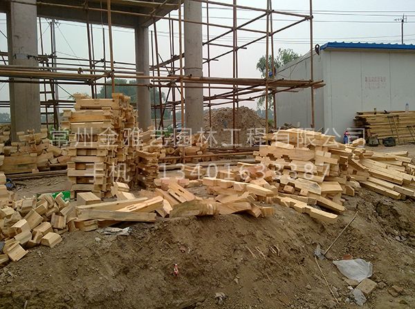 蒼龍街大牌樓施工現場(chǎng) (13)